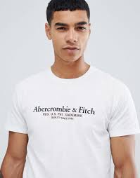 Super soft and comfortable, abercrombie & fitch mens tees are lightweight and perfect for everyday wear. Abercrombie Fitch Varsity Print Logo T Shirt In White For Men Lyst