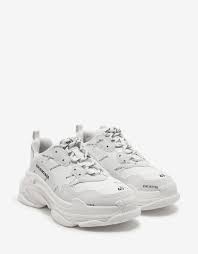 Balenciaga triple s sneaker white pink blue. Balenciaga Triple S White Trainers 52 Remise Www Muminlerotomotiv Com Tr