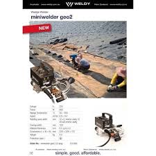 Gratis ongkos kirim ke sumatera, jawa dan bali. Mesin Las Geomembrane Mini Geo 2 Shopee Indonesia