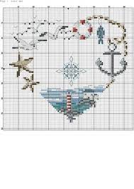 200 w x 287 h stitches stitches required: 310 Nautical Stitchery Ideas In 2021 Cross Stitch Cross Stitch Patterns Stitch Patterns