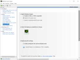 I patiently waited for the driver and i installed it, but the option didnt appear in the nvidia control panel. G Sync Compatibility Test Using Freesync Monitors With An Nvidia Graphics Card Rtings Com