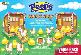 This Peeps Cookie Coop Kit is the perfect way to have some DIY fun this  Easter