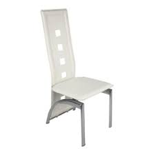 Black & white high back chair with dogtooth/houndstooth with upholstery fabric. Modern High Back Dining Chair Mc211 Maxsun