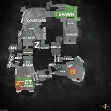 It is outlined by an orange rectangle in the map overview. Steam Community Guide Map Call Outs Competitive Maps