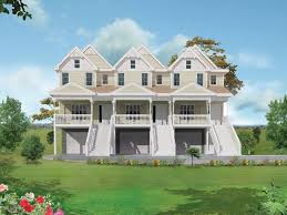 Marydel Multi Family Triplex Family House Plans Multi Family Homes Victorian House Plans