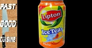 Video Comment Faire De L Ice Tea Fastgoodcuisine Du The Lipton Classic Des Peches De Vigne Du Citron Peche De Vigne Boissons Sans Alcool Herve Cuisine