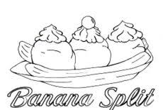 If your child loves interacting. Banana Split In Beautiful Cup Coloring Pages Best Place To Color