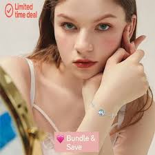 925 Sterling Silver Faith Bracelet with Mustard Seed & Cross Design