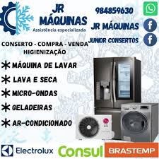 Junior Maq Conserto de Máquina de lavar e geladeira Assistência técnica especializada
