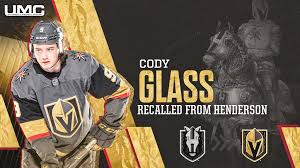 Scoring, goalies & cody glass. Vegas Golden Knights On Twitter Cody Glass Has Been Recalled From The Hsknights Vegasborn Homemeanshenderson