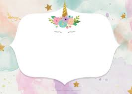 Happy Birthday Free Printable Unicorn Birthday Card Free Whimsical Pastel Unicorn Birthday Invitation Templates Drevio Unicorn Invitations Unicorn Birthday Invitations Printable Birthday Invitations