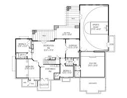 Craftsman Style House Plan 6 Beds 5 5 Baths 6680 Sq Ft Plan 920 24 Craftsman Floor Plans Craftsman Style House Plans Indoor Basketball Court