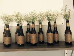 Assorted Rustic Beer Bottle Centerpieces Twine Home Decor Wedding Centerpiece Barn Wedding Beer Bottle Centerpieces Bottle Centerpieces Beer Themed Wedding