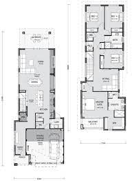 Modern House Designs For Small Blocks Two Storey Home Builders Perth Denah Rumah Desain Rumah Denah Lantai Rumah