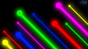 80s style retrowave neon artwork wallpaper. Artistic Lines Hd Wallpaper Background Image 1920x1080