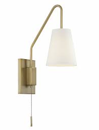 Gracie Oaks Keith 1 Light Dimmable Plug In Armed Sconce Reviews Wayfair