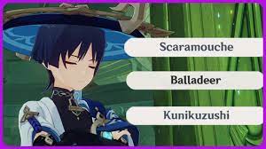Giving Scaramouche his old names - Genshin Impact 3.3 - YouTube