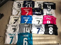 Cristiano ronaldo madrid 2020 2021 mens third soccer jersey. My Ronaldo Era Jersey Collection Is Finally Up To Date Realmadrid