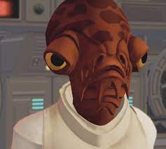 Admiral Ackbar Admiral Ackbar Tribal Warrior Battle Droid