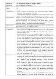 Jenis + 4 contoh cara membuat hipotesis. Doc Review Jurnal Manop Kel 4 The Impact Of Lean Practice On Inventory Turnover Lintang Madina Academia Edu