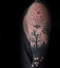 100 Blume Des Lebens Tattoo Designs Fur Manner Geometrische Tinte Ideen Mann Stil Tattoo Flower Of Life Tattoo Life Tattoos Tattoo Designs Men