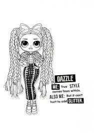 Select from 35870 printable coloring pages of cartoons, animals, nature, bible and many more. Lol Omg Dazzle Coloring Page Coloring Pages Chibi Coloring Pages Lol