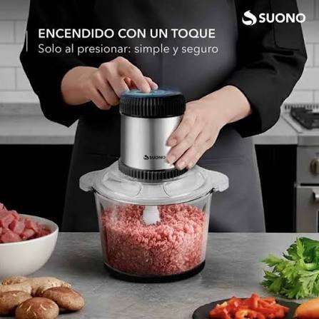 PICADORA ELÉCTRICA SOKANY 2L 🥩🥦 * ¡Haz tu cocina más rápida y sin  esfuerzo! 🔥 Con la picadora Sokany tritura carne, verduras, ajo, cebolla y  más en segundos. Ideal para ahorrar tiempo