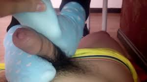 Hot Amateur Sockjob - Used Socks Foot Fetish POV