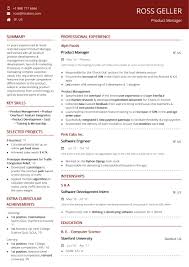 Product Manager Resume 2020 Guide With Samples Examples