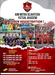 Liga futsal nusantara (bahasa inggris: Open Membership Now Aim Mitra Sejahtera Futsal Club Facebook
