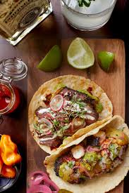 We don't have mexican heritage, but here we've studied and used flavors that are part of the traditions of mexican cuisine. Taco Tuesday
