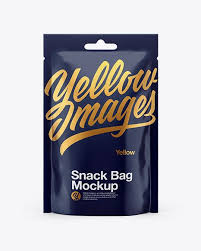 Glossy Stand Up Pouch Mockup Front View In Pouch Mockups On Yellow Images Object Mockups Mockup Free Psd Mockup Psd Mockup