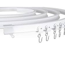 Check spelling or type a new query. Neatiease Ceiling Curtain Track Curved Curtain Rail Flexible Curved Ceiling Track For Curtains Room Divider Rv Curtain