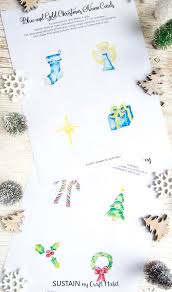 Utilize line and shape tools. Free Printable Christmas Place Cards Sustain My Craft Habit