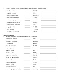 Writing electron configurations for monatomic ions. Nomenclature Polyatomic Worksheet Printable Worksheets And Activities For Teachers Parents Tutors And Homeschool Families