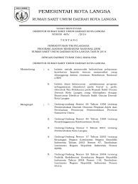 Peraturan direktur rumah sakit umum daerah suradadi kabupaten tegal tentang pedoman pengendalian sk direktur struktur organisasi komite, tim, instalasi, unit; Surat Keputusan Direktur Rumah Sakit Umum Daerah Kota Langs1