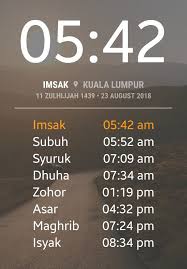 This application not only to display information related to prayer times, qibla and supplication/doa. Pin On Waktu Solat Kl
