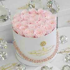 Mother S Day Round Medium Box Roses Last 1 Year Royal Flower Flower Box Gift Hat Box Flowers Box Roses