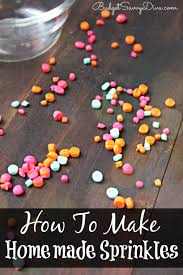 Call kibo 24/7 877.412.7467 (pst) How To Make Homemade Sprinkles Recipe Budget Savvy Diva