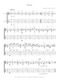 Check out the tab ». Pachelbel Canon Sheet Music For Guitar 8notes Com