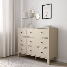 Bryggja خزانة بـ 9 أدراج بيج 118x92 سم Ikea