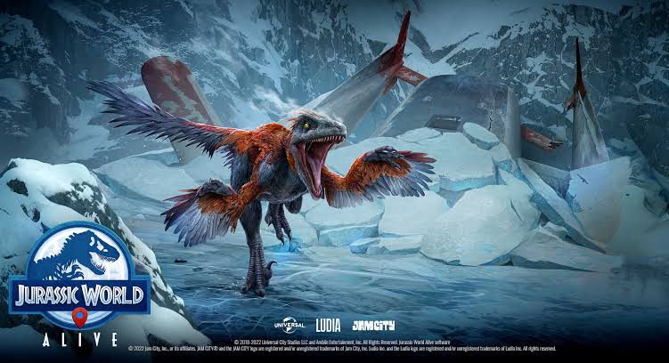 Игровой процесс Jurassic World Alive
