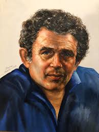 Watercolor portrait feedback needed. Should I layer or keep it light?