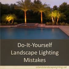 Elegant Custom Images Top 3 Diy Landscape Lighting Mistakes