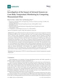 Thermometer is a free app for android devices that measures the ambient temperature in any given space. Pdf Investigation Of The Impact Of Infrared Sensors On Core Body Temperature Monitoring By Comparing Measurement Sites