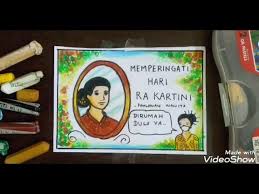 Puisi tentang ibu kartini karya ws rendra cuitan dokter. Menggambar Poster Kartini 2020 Mewarnai Gradasi Krayon Dirumahsaja Youtube