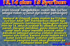 Amalan khusus malam nisfu sya 39 ban. Keutamaan Dan Aturan Amalan Yang Di Lakukan Malam Nisfu Sya Ban Top Lintas