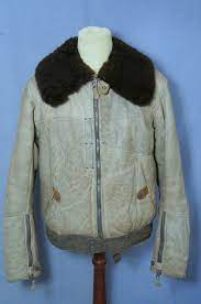 Luftwaffe White Suede Channel Flight Jacket Flight Jacket Jackets Luftwaffe