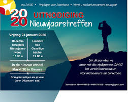 24 Januari Uitnodiging Nieuwjaarstreffen Vrijwilligers Bij Zovrij Zovrij