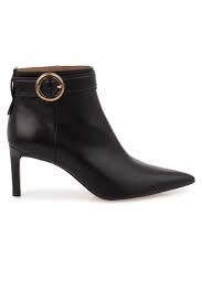BOSS Heeled Leather Ankle Boots Janet | JANET50513266001